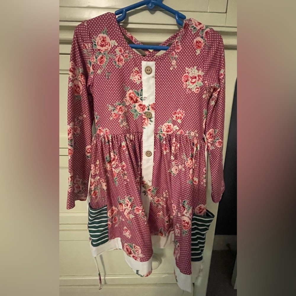 Cheeky Plum floral dress
